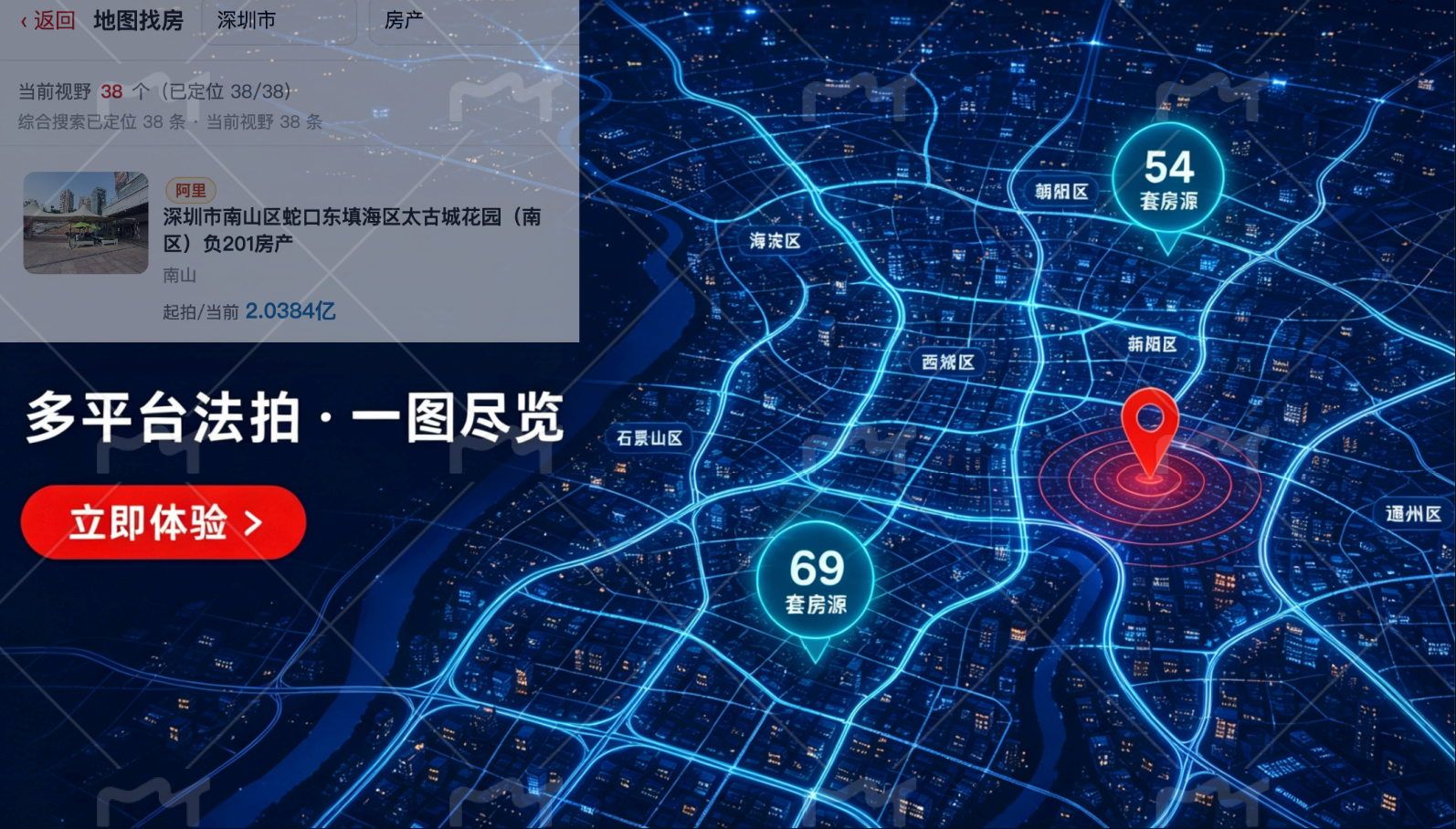 地图找房